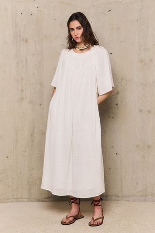 Abito lungo Candice - Beige