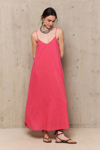 Abito lungo Candice - Rosa