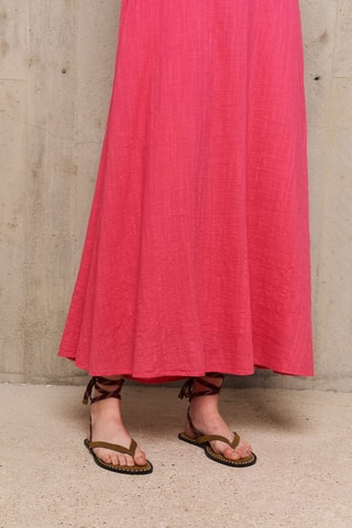 Abito lungo Candice - Rosa