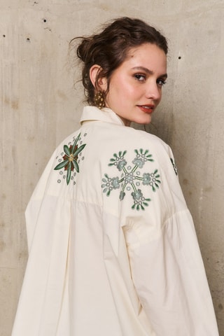 Tunica oversize Prune - Beige