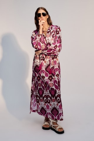 Abito lungo Jaya - Rosa