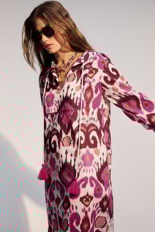 Abito lungo Jaya - Rosa