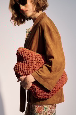 Cesto Sunny - Corallo