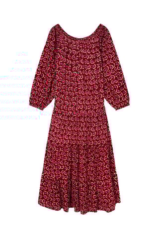 Abito con volant Julietta - Rosa