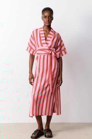 Abito a portafoglio Valera - Rosa