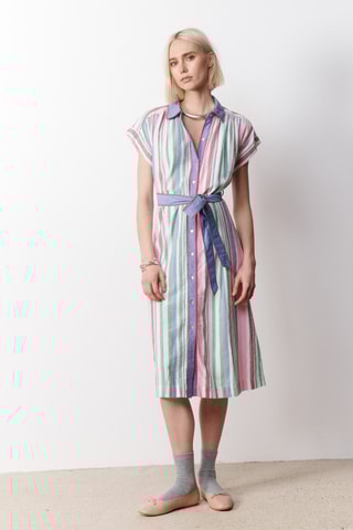 Abito a camicia Giuseppa - Marrone