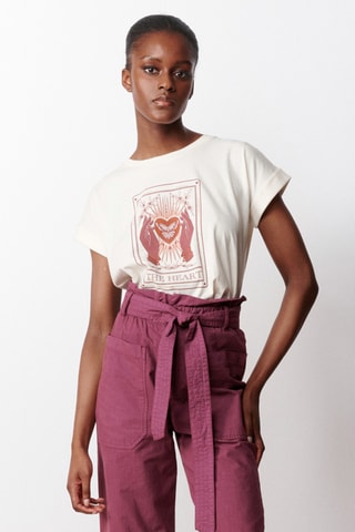 T-shirt Regina - Beige