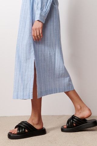 Abito a camicia Gloria - Blu