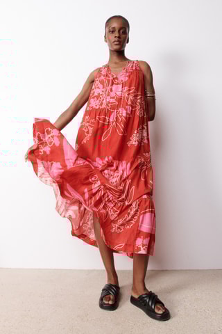 Abito Ornella - Rosso