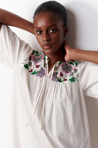 Abito corto Tina - Beige