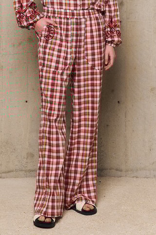 Pantaloni Petra - Bordeaux