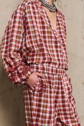 Pantaloni Petra - Bordeaux