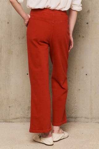 Pantaloni straight Plaquees - Corallo