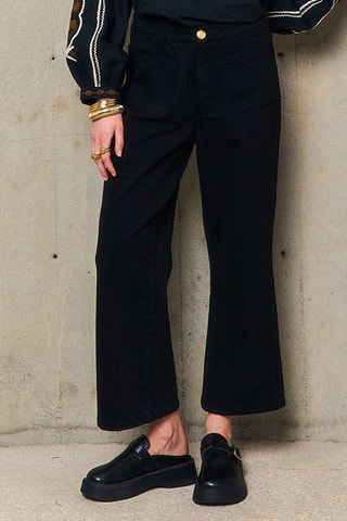 Pantaloni straight Plaquees - Nero