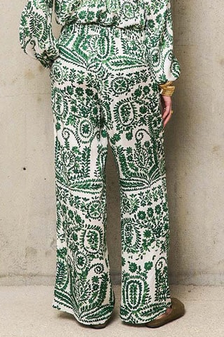 Pantaloni straight Abril - Marrone