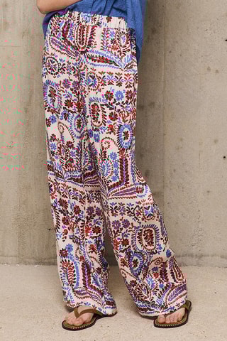 Pantaloni straight Abril - Rosso