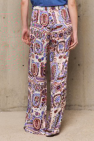 Pantaloni straight Abril - Rosso