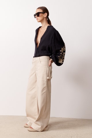 Pantaloni Gia - Beige