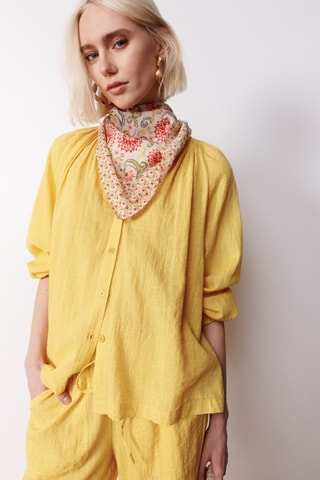 Camicia loose Ophelia - Senape