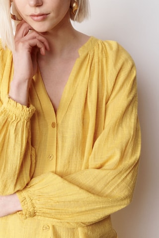 Camicia loose Ophelia - Senape