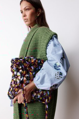 Tote bag Sarah - Blu