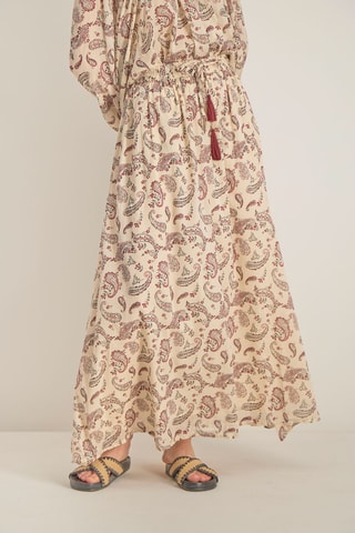 Gonna lunga Touria - Marrone