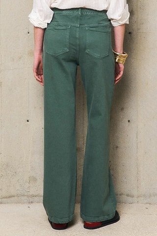 Pantaloni loose Evy - Kaki