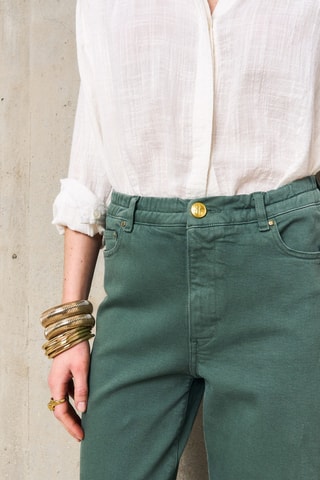 Pantaloni loose Evy - Kaki