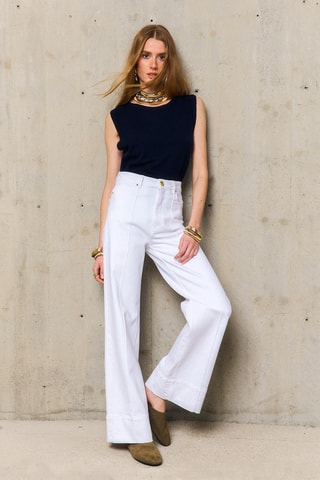 Pantaloni Evy - Bianco