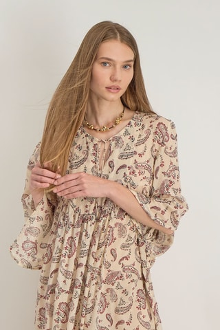 Abito lungo Touria - Marrone