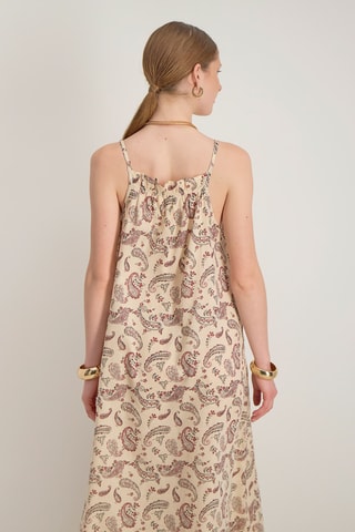 Abito lungo Touria - Marrone