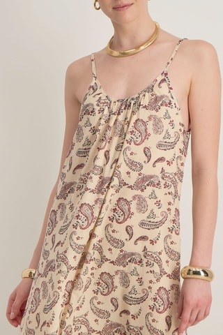 Abito lungo Touria - Marrone