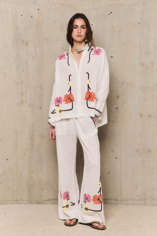 Pantaloni Augustin - Beige