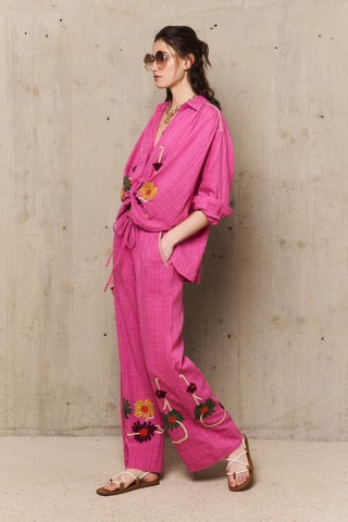 Pantaloni Augustin - Rosa