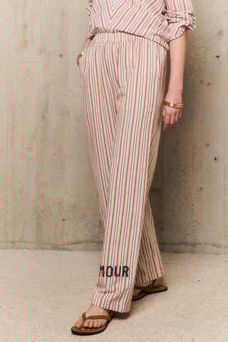 Pantalon droit Victoire - Marron