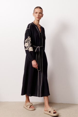 Abito lungo Gabriella - Blu