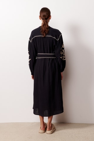 Abito lungo Gabriella - Blu