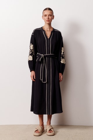 Abito lungo Gabriella - Blu