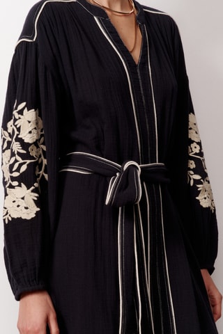 Abito lungo Gabriella - Blu