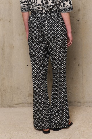 Pantaloni flare Marilyn - Nero