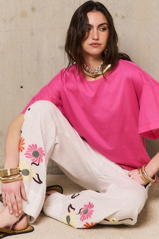 T-shirt Sabrina - Rosa