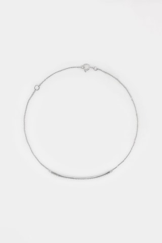 Bracciale Ruissellement  - Oro bianco e diamanti 0,13 kt/26