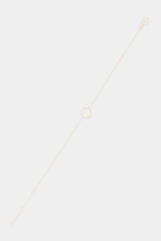 Armband Barrette Encerclée - Witgoud en Diamanten 0,02 Karaat/6