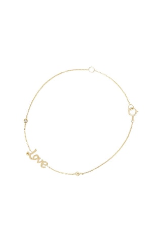 Armband Namira - Geelgoud en Diamanten