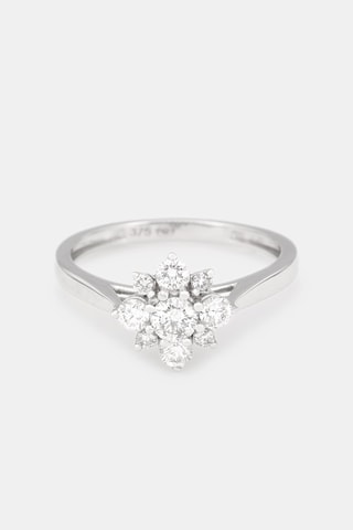 Anello Saraphina - Oro bianco e diamanti