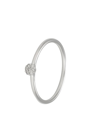 Anello Rinata - Oro bianco e diamanti