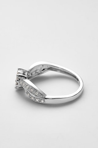 Anello Bel Eclat - Oro bianco e diamanti