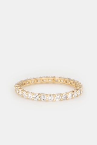 Anello Ayline - Oro giallo, diamanti e citrini