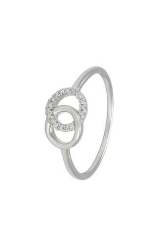 Anello Ciala - Oro bianco e diamanti