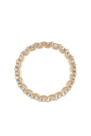 Fede Mon tour complet - Oro giallo e diamanti - Diamanta